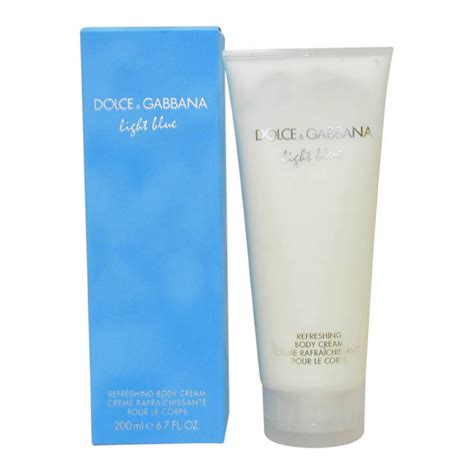 dolce gabbana light blue body cream 50ml|d&g light blue body lotion.